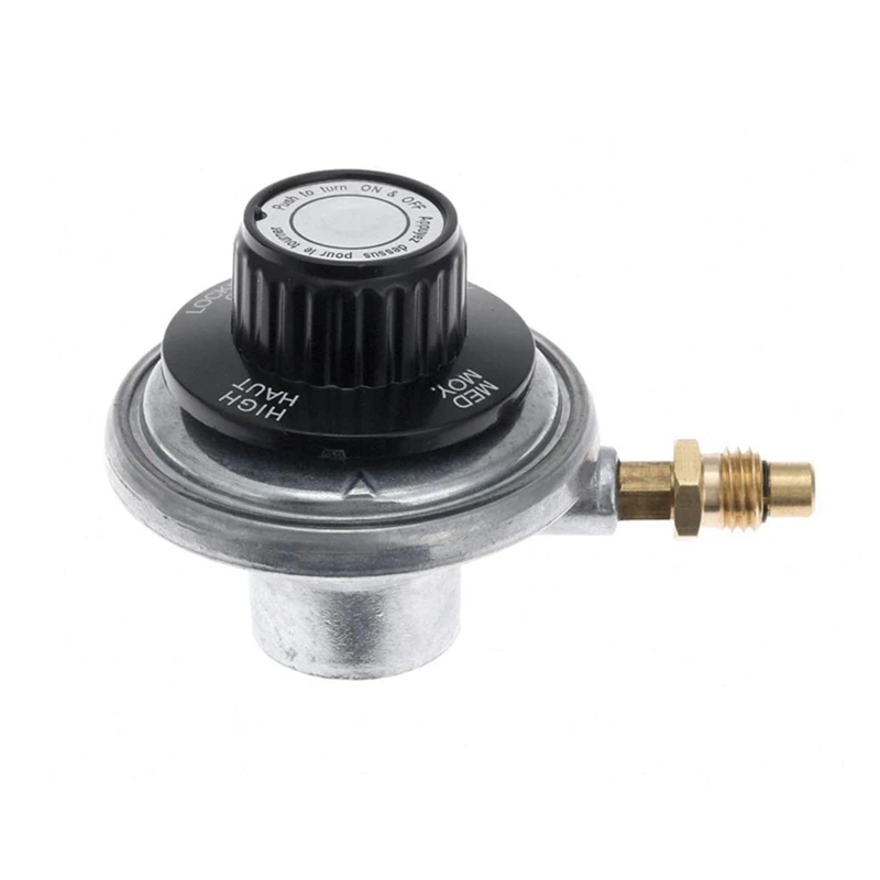 Propane Gas Grill Control Valve Table Top Regulator Propane Gas Grill Control Valve + M12 Nozzle Jet & 1 Inch-20 Female 
Propane Gas Grill Control Valve Table Top Regulator Propane Gas Grill Control Valve + M12 Nozzle Jet & 1 Inch-20 Female