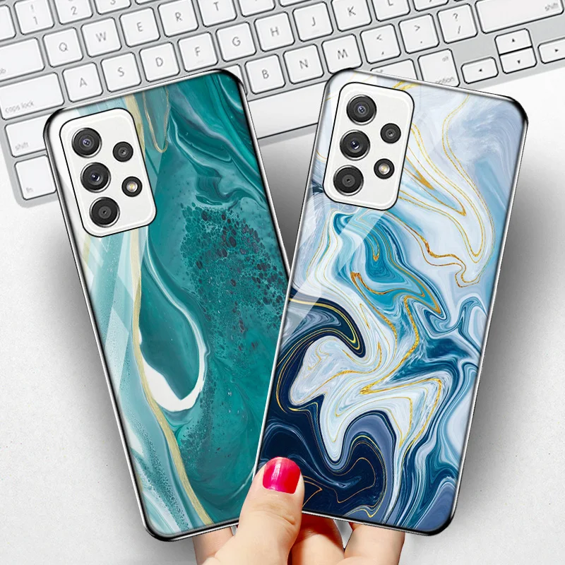 Tempered Glass Case For Samsung A52 Cases Samsung Galaxy A52s A51 A53 A32 A50 A20 A30S A31 A72 A71 A70 Luxury Funda Cover Coques
Tempered Glass Case For Samsung A52 Cases Samsung Galaxy A52s A51 A53 A32 A50 A20 A30S A31 A72 A71 A70 Luxury Funda Cover Coques