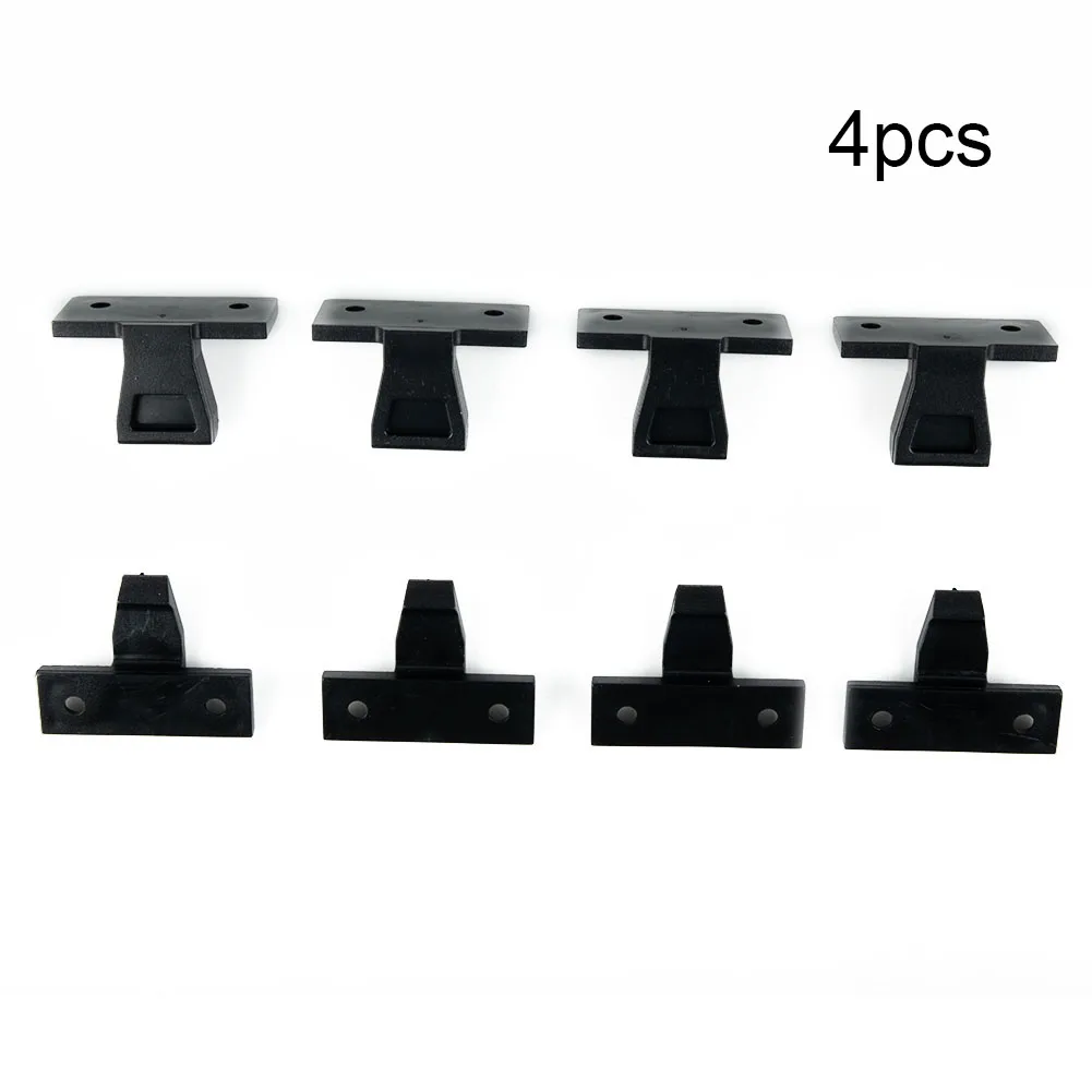 Clips Bracket 20kg 4 Pack Black Durable Fasteners Fittings High Quality Materials Kitchen Durable High Quality
Clips Bracket 20kg 4 Pack Black Durable Fasteners Fittings High Quality Materials Kitchen Durable High Quality