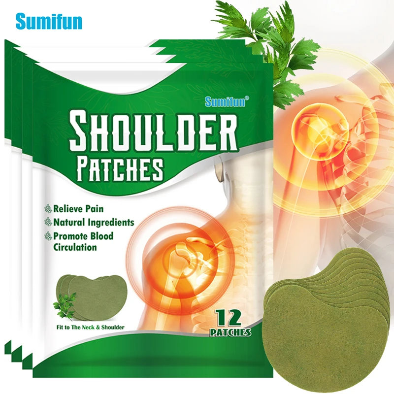 48/60PCS Wormwood Shoulder Neck Plaster Cervical Spine Shoulder Joint Pain Relief Patch Relax Body Muscle Strain Soreness Bruise
48/60PCS Wormwood Shoulder Neck Plaster Cervical Spine Shoulder Joint Pain Relief Patch Relax Body Muscle Strain Soreness Bruise