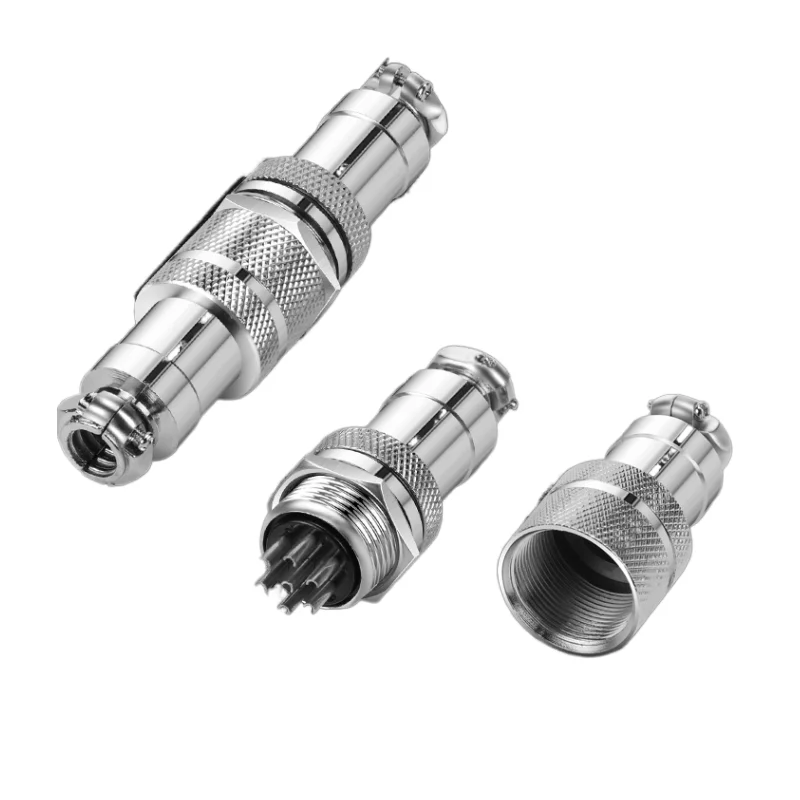 5 10 20Set Gx12 Gx16 Gx20 Nut Type Male&Female Electric Wire Panel Connector 2 3 4 5 6 7 8 9 10 12 14 15 Pin Circular
5 10 20Set Gx12 Gx16 Gx20 Nut Type Male&Female Electric Wire Panel Connector 2 3 4 5 6 7 8 9 10 12 14 15 Pin Circular