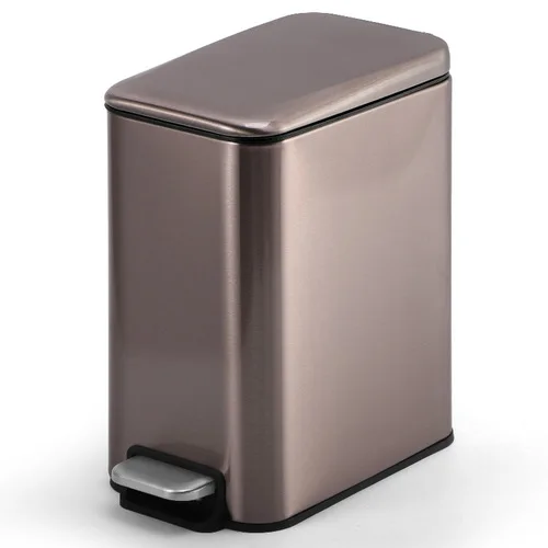 Stainless Steel Kitchen Trash Can Touchless with Lid Design Luxury Dustbin Bathroom Odorless Pedal Dump Cubo Basura Garbage Bin
Stainless Steel Kitchen Trash Can Touchless with Lid Design Luxury Dustbin Bathroom Odorless Pedal Dump Cubo Basura Garbage Bin