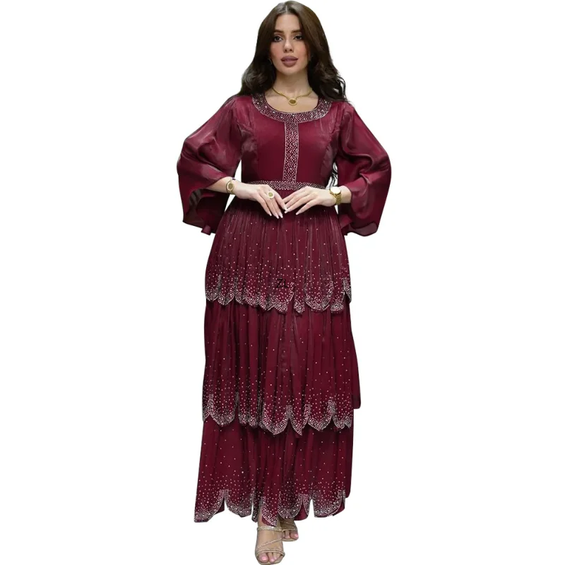 2023 Summer Spring Muslim Women Fashion 3/4 Sleeve Polyester Green Yellow Purple Long Abaya Muslim Fashion Dress Abaya Dress
2023 Summer Spring Muslim Women Fashion 3/4 Sleeve Polyester Green Yellow Purple Long Abaya Muslim Fashion Dress Abaya Dress