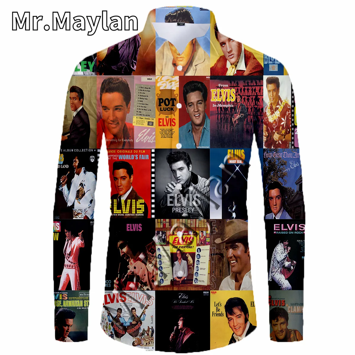 2023 New 3D The King Elvis Presley Hawaiian Shirt Men Summer Long Sleeved Shirts Men's Shirts Oversized 5X Camisas Masculinas-A7
2023 New 3D The King Elvis Presley Hawaiian Shirt Men Summer Long Sleeved Shirts Men's Shirts Oversized 5X Camisas Masculinas-A7