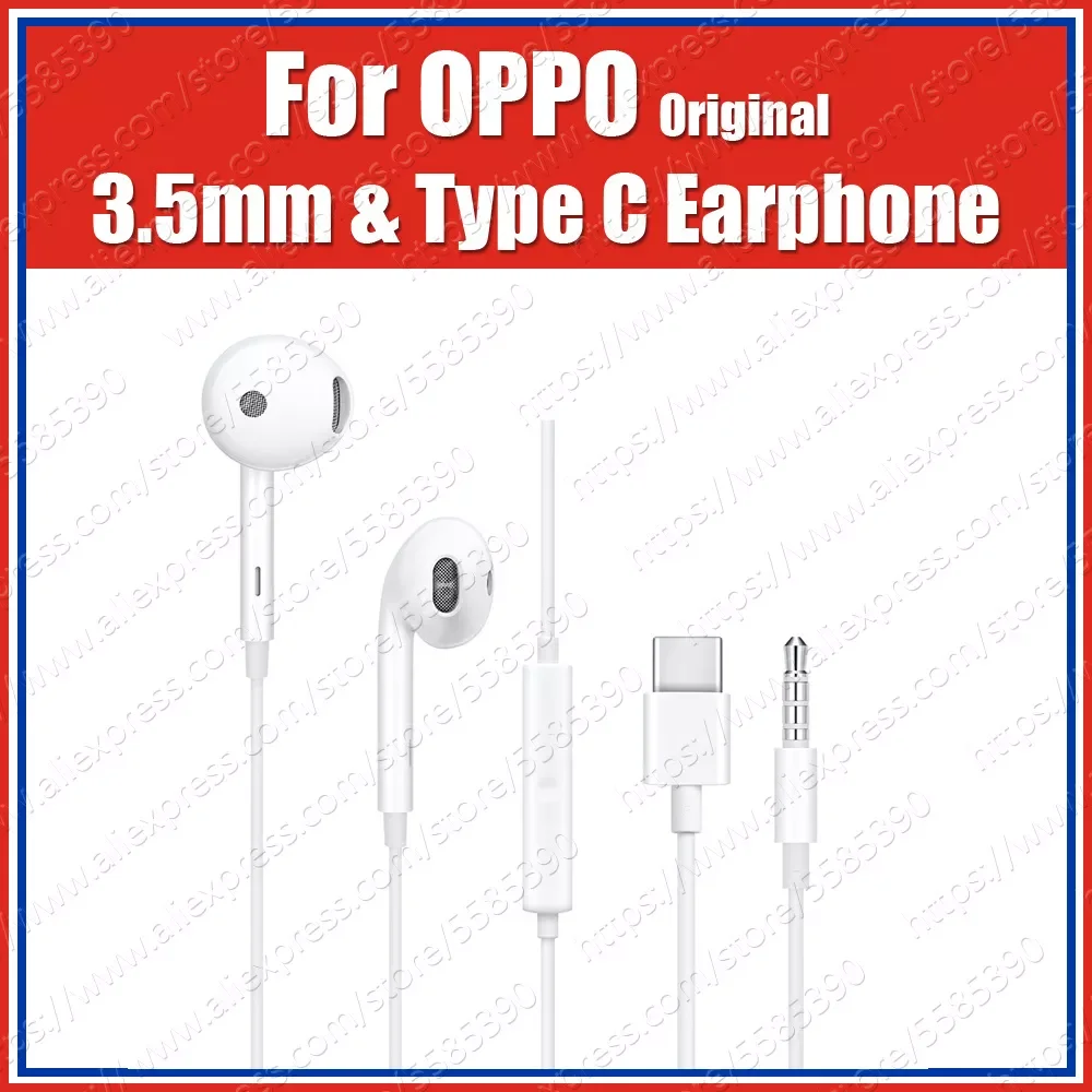 MH135 Type C 3.5mm Original OPPO Deep Bass Wired Earphone MH319 with Mic Semi Entering in Ear
MH135 Type C 3.5mm Original OPPO Deep Bass Wired Earphone MH319 with Mic Semi Entering in Ear