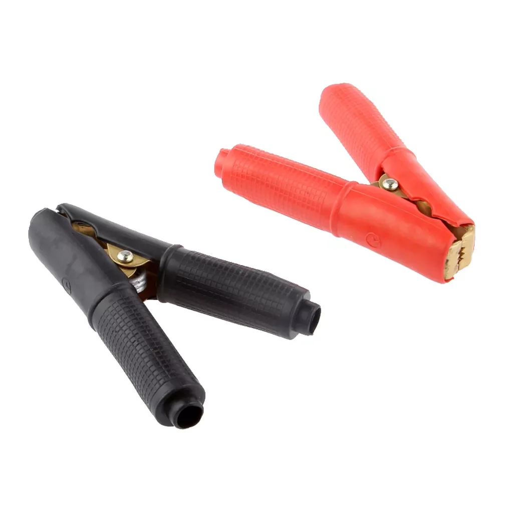 Pair Red/Black 200A Insulated Clamps Copper Car Battery Alligator Test Cable Clip Negative Positive
Pair Red/Black 200A Insulated Clamps Copper Car Battery Alligator Test Cable Clip Negative Positive