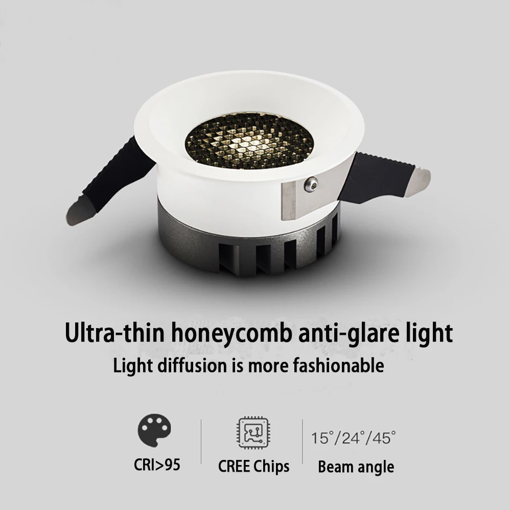 CREE LED Spotlight AC85-265V 5W 7W 10W CREE COB LEDs Black and White Spotlight High Quality With 3 Years Warranties
CREE LED Spotlight AC85-265V 5W 7W 10W CREE COB LEDs Black and White Spotlight High Quality With 3 Years Warranties