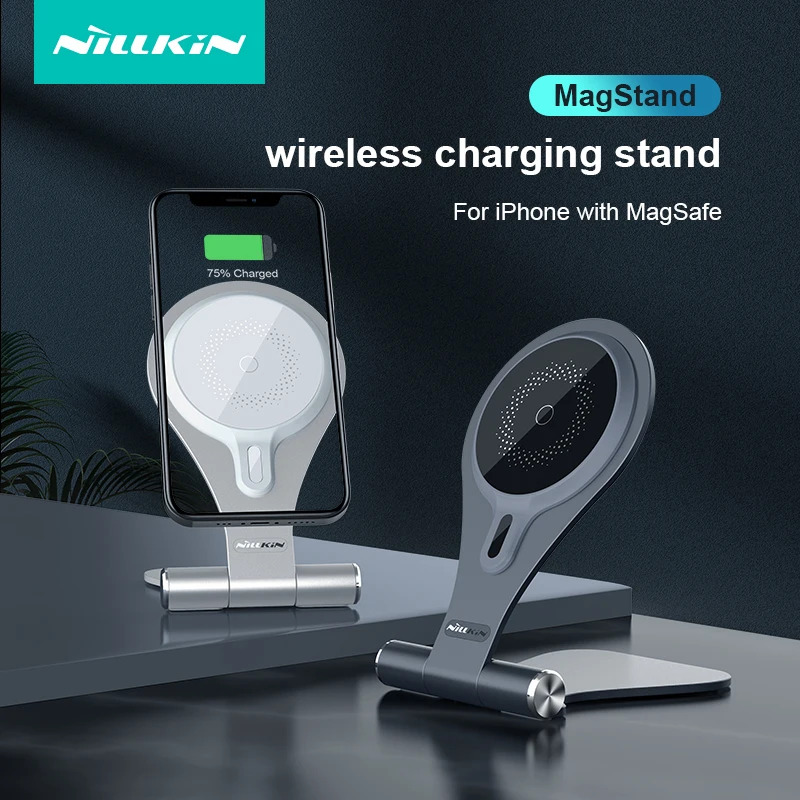 For iPhone 14 Pro Max Magnetic Charging Stand Nillkin 15W Fast Wireless Charger for Magsafe Stand Holder For iPhone 13 12 Pro
For iPhone 14 Pro Max Magnetic Charging Stand Nillkin 15W Fast Wireless Charger for Magsafe Stand Holder For iPhone 13 12 Pro