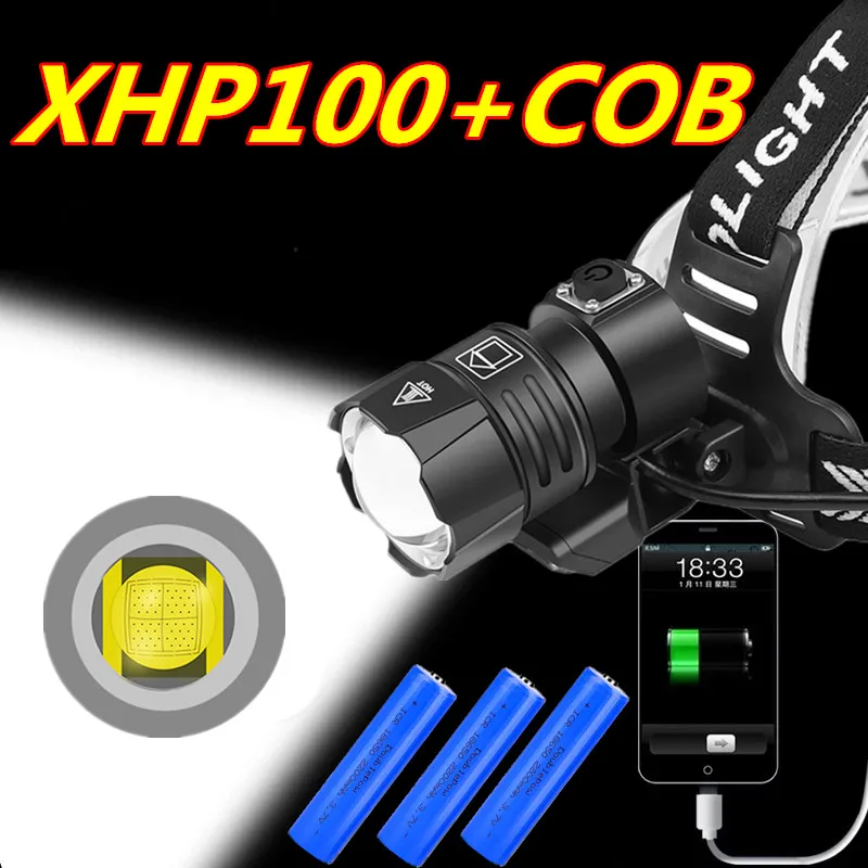 Dropshipping COB and XHP100 powerful led headlamp head torch flashlight lantern headlight 18650 rechargeable battery hunting
Dropshipping COB and XHP100 powerful led headlamp head torch flashlight lantern headlight 18650 rechargeable battery hunting