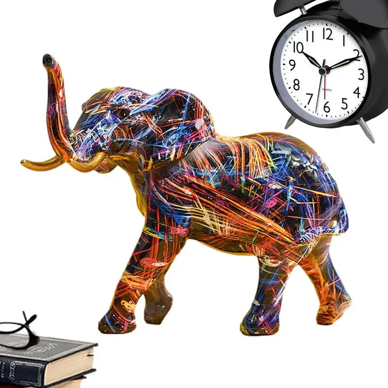 Graffiti Elephant Figurines Elephant Graffiti Resin Sculpture Modern Large Elephant Statue For Kitchen Offices Shelf Home Decor
Graffiti Elephant Figurines Elephant Graffiti Resin Sculpture Modern Large Elephant Statue For Kitchen Offices Shelf Home Decor