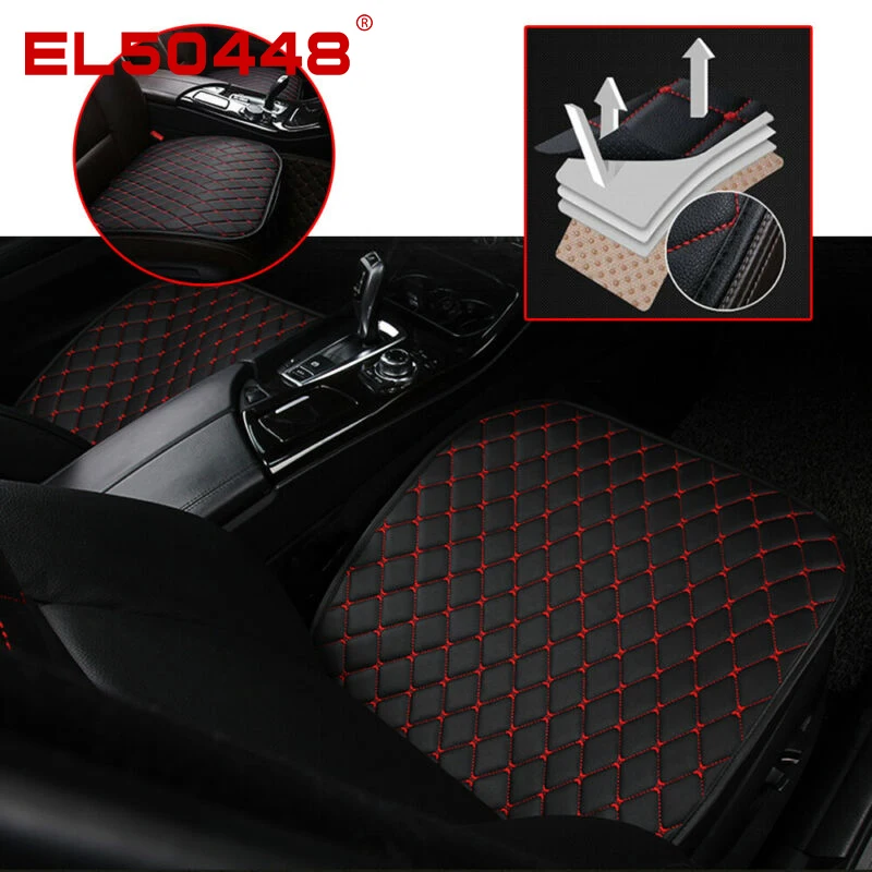 PU Leather Car Seat Cover Front Cushion Universal Breathable Red Line Front Seat Cushion High Quality Car Chair Accessories
PU Leather Car Seat Cover Front Cushion Universal Breathable Red Line Front Seat Cushion High Quality Car Chair Accessories