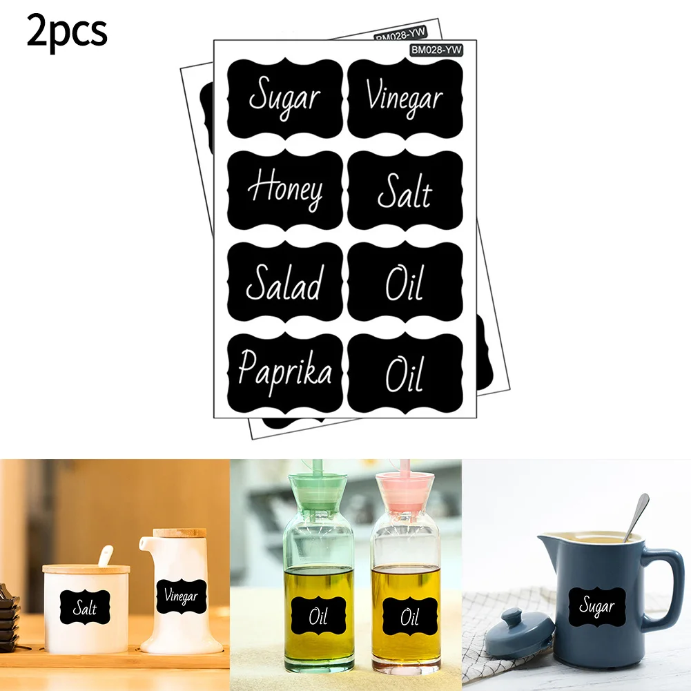Label Paper Seasoning Transparent PP Material Vintage Bold Look 140*100mm 2 Sheets/set Jar Labels Jar Sticker Kitchen
Label Paper Seasoning Transparent PP Material Vintage Bold Look 140*100mm 2 Sheets/set Jar Labels Jar Sticker Kitchen