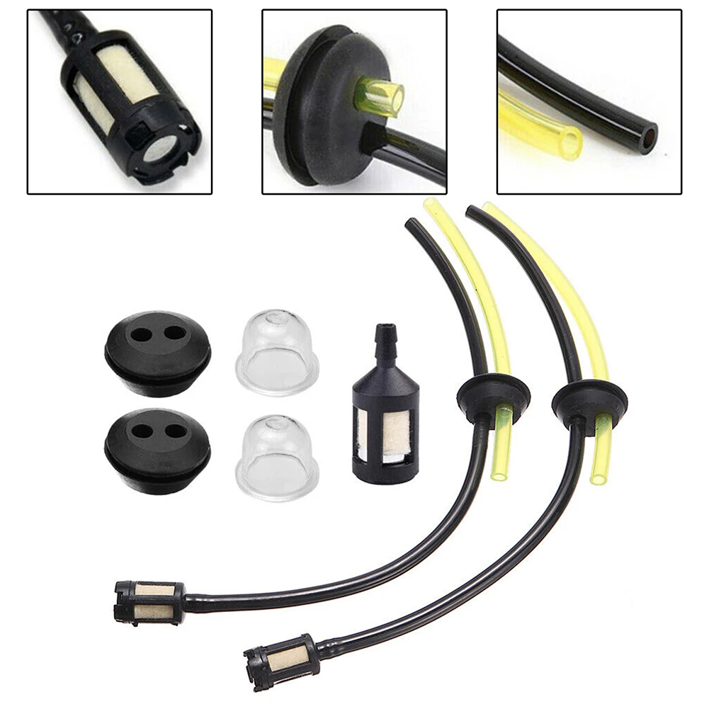 2 Set Fuel Line Hose Tubes Trimmer Cutter Whipper Snipper Fuel Line Filter Hose Pipe Tank Kit String Trimmer Accessories
2 Set Fuel Line Hose Tubes Trimmer Cutter Whipper Snipper Fuel Line Filter Hose Pipe Tank Kit String Trimmer Accessories