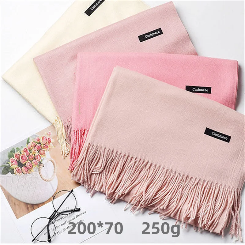 2022 Winter Cashmere Women Scarf Female Luxury Brand Scarves Lady Tassel Bandana Women Solid Shawl Wraps Foulard Tippet Pashmina
2022 Winter Cashmere Women Scarf Female Luxury Brand Scarves Lady Tassel Bandana Women Solid Shawl Wraps Foulard Tippet Pashmina