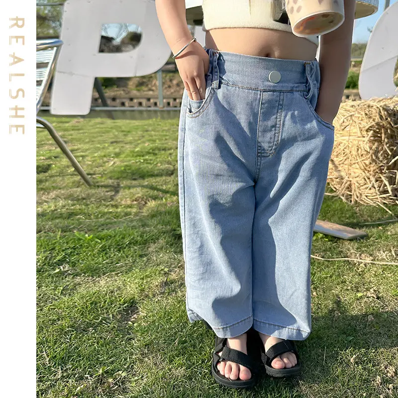 2023 Girls Jeans Pants Kids Denim Trousers Solid Clothes for Toddler Baby Girl Spring Summer Trendy Children Clothes
2023 Girls Jeans Pants Kids Denim Trousers Solid Clothes for Toddler Baby Girl Spring Summer Trendy Children Clothes