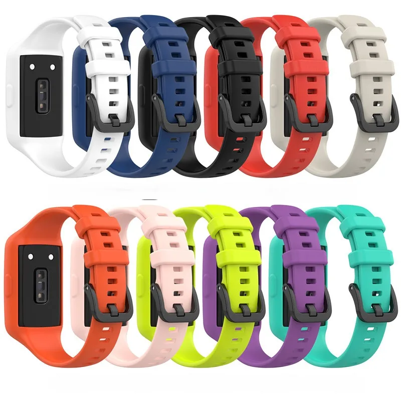 Silicone Strap For Huawei Honor Band 6 7 Smart Watch Wristband Replacement Solid Color For Huawei band 6 7 Pro protective Frame
Silicone Strap For Huawei Honor Band 6 7 Smart Watch Wristband Replacement Solid Color For Huawei band 6 7 Pro protective Frame
