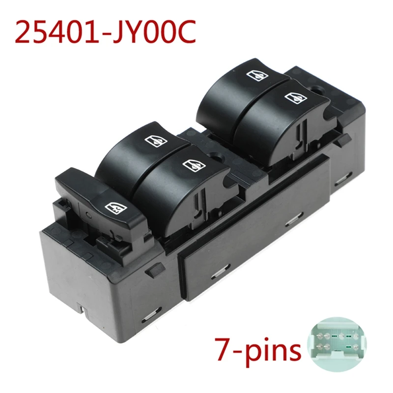 25401-JY00C 25401JY00C Master Electric Power Window Switch For Renault Koleos 2008-2016
25401-JY00C 25401JY00C Master Electric Power Window Switch For Renault Koleos 2008-2016