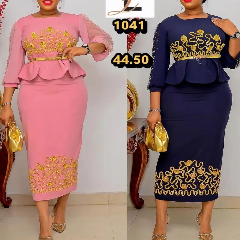 2 Two Piece Set Africa Clothes For Women New African Dashiki Fashion Suit Top And Maxi Skirt Party Lady Matching Sets Office
2 Two Piece Set Africa Clothes For Women New African Dashiki Fashion Suit Top And Maxi Skirt Party Lady Matching Sets Office
