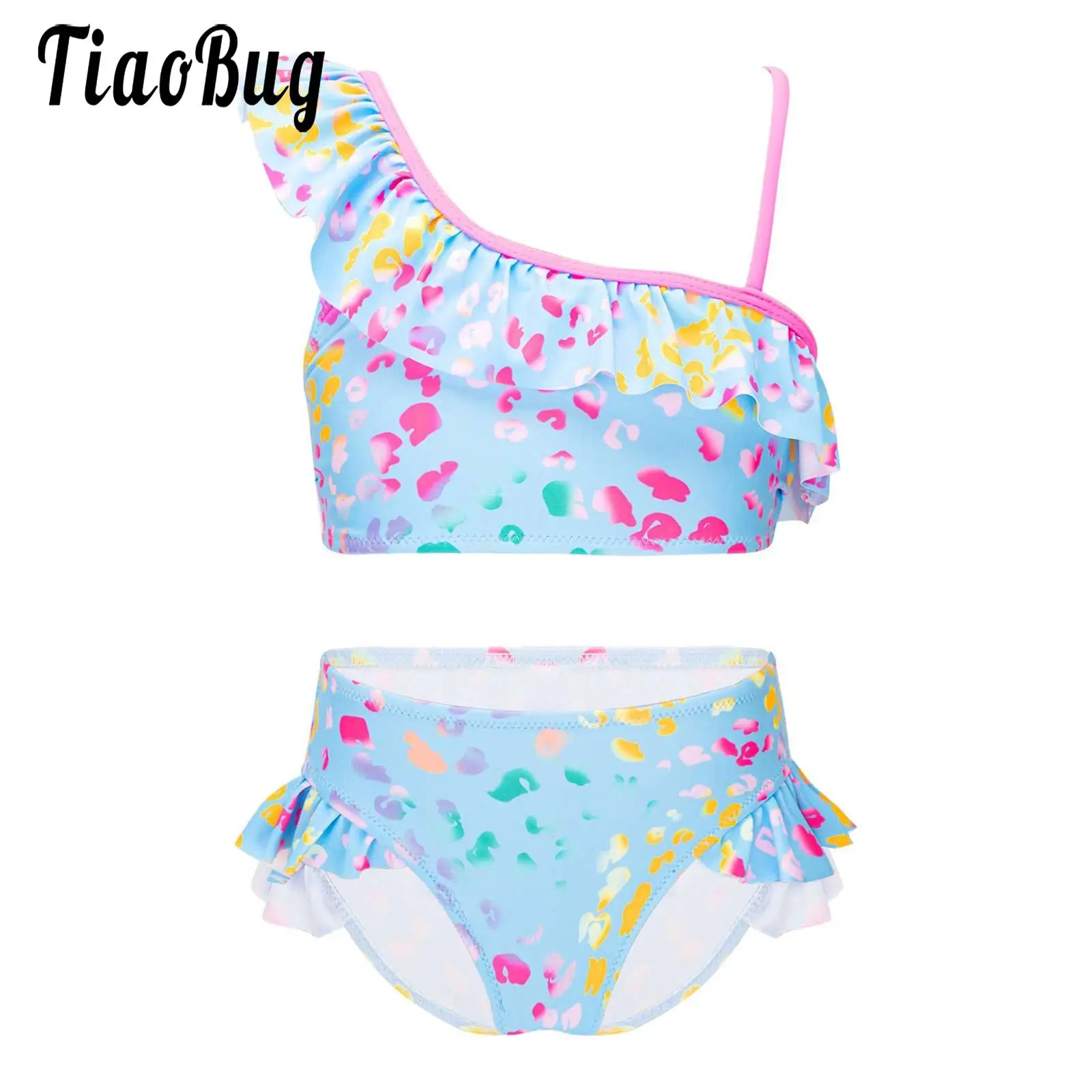 Kids Girls Ruffle Bikini Set Bathing Suit Swimsuit Children Flounce Top And Briefs Swimwear Two Piece Mermaid Swimming Costumes
Kids Girls Ruffle Bikini Set Bathing Suit Swimsuit Children Flounce Top And Briefs Swimwear Two Piece Mermaid Swimming Costumes