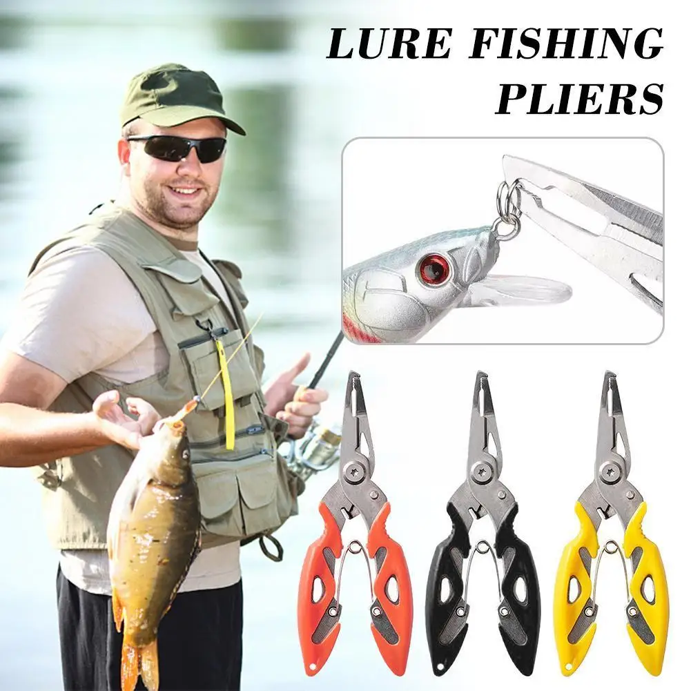 Multifunction Fishing Plier Scissor Braid Line Lure Tool Scissors Cutting Tongs Etc. Fish Cutter Fishing Hook Use Tackle Re I4O1
Multifunction Fishing Plier Scissor Braid Line Lure Tool Scissors Cutting Tongs Etc. Fish Cutter Fishing Hook Use Tackle Re I4O1