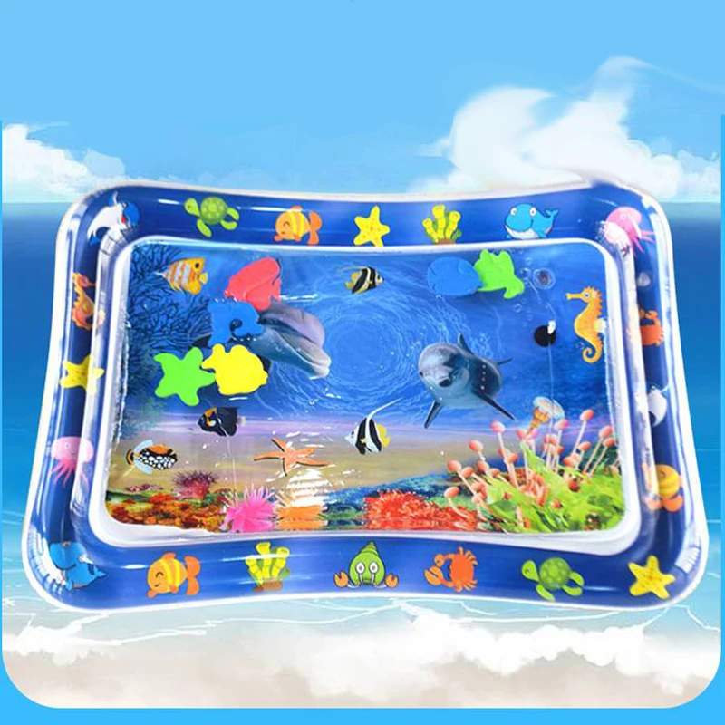 Baby Water Mat Inflatable Cushion Infant Toddler Water Play Mat for Children Early Education Developing Baby Toy Summer Toys
Baby Water Mat Inflatable Cushion Infant Toddler Water Play Mat for Children Early Education Developing Baby Toy Summer Toys