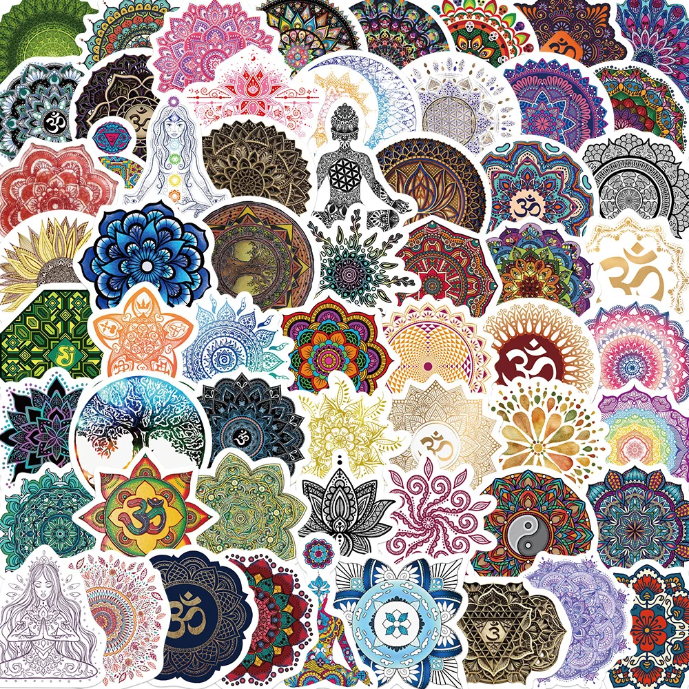 10/30/60PCS Yoga Mandala Flowers Cartoon Stickers Kids Toys DIY Scrapbook Laptop Stationary Guitar Suitcase Car Cool Sticker
10/30/60PCS Yoga Mandala Flowers Cartoon Stickers Kids Toys DIY Scrapbook Laptop Stationary Guitar Suitcase Car Cool Sticker