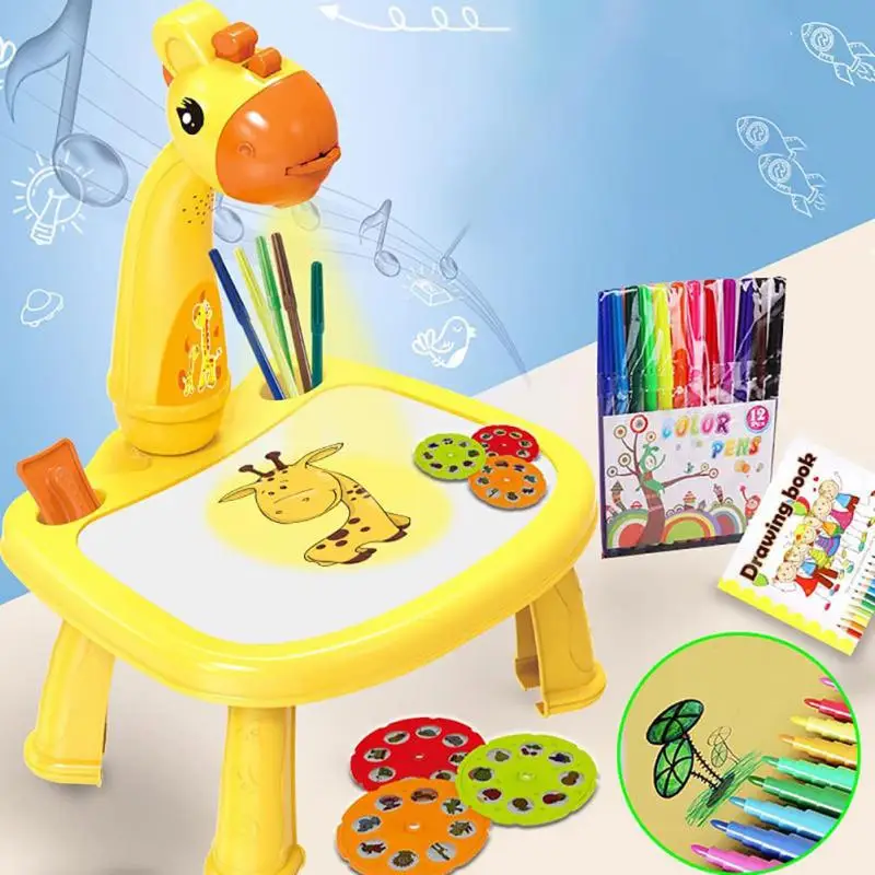 Drawing Projector Table For Kid Trace Draw Projector Toy With Light Music Child Smart Sketcher Desk Learning Projection Painting
Drawing Projector Table For Kid Trace Draw Projector Toy With Light Music Child Smart Sketcher Desk Learning Projection Painting