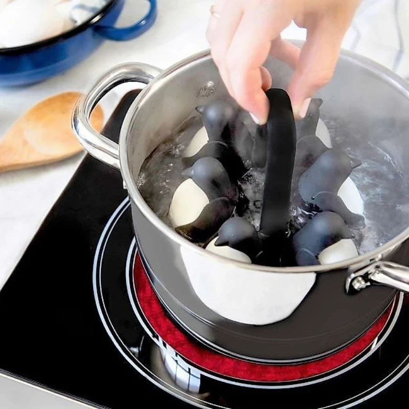 Cute Penguin Egg Boiler 6 In 1 Boiler Egg Poacher Egg Storage Rack Breakfast Tools Kitchen Accessories
Cute Penguin Egg Boiler 6 In 1 Boiler Egg Poacher Egg Storage Rack Breakfast Tools Kitchen Accessories