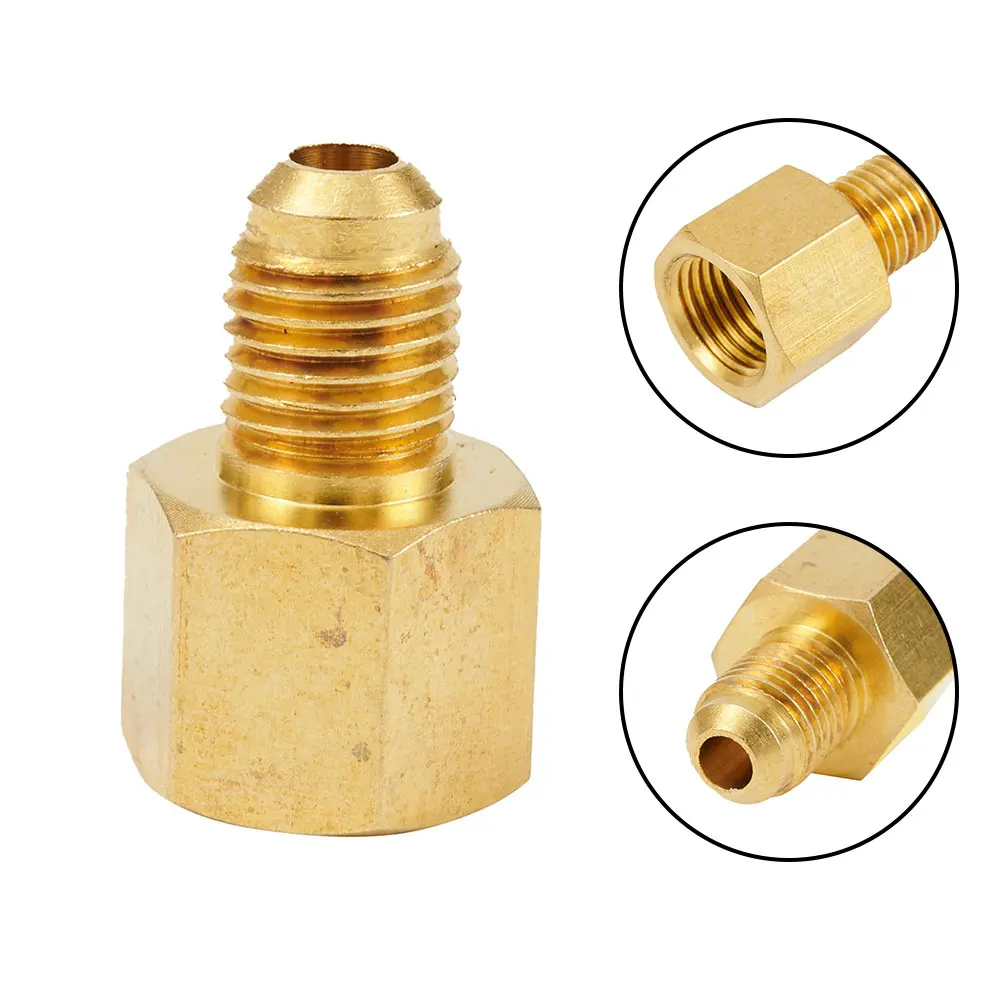 Refrigeration Charging Adapter Brass Support 1/4'' SAE AG To G1/4'' IG Nitrogen Adapter Fittings For Air Conditioner
Refrigeration Charging Adapter Brass Support 1/4'' SAE AG To G1/4'' IG Nitrogen Adapter Fittings For Air Conditioner