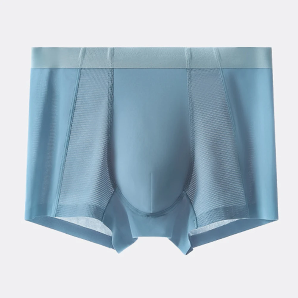 Sexy Men Ice Silk Underwear Smooth U Pouch Boxer Mesh Sheer Briefs Soft Ultra-thin Breathable Trunks Loose Swimming Underpants
Sexy Men Ice Silk Underwear Smooth U Pouch Boxer Mesh Sheer Briefs Soft Ultra-thin Breathable Trunks Loose Swimming Underpants