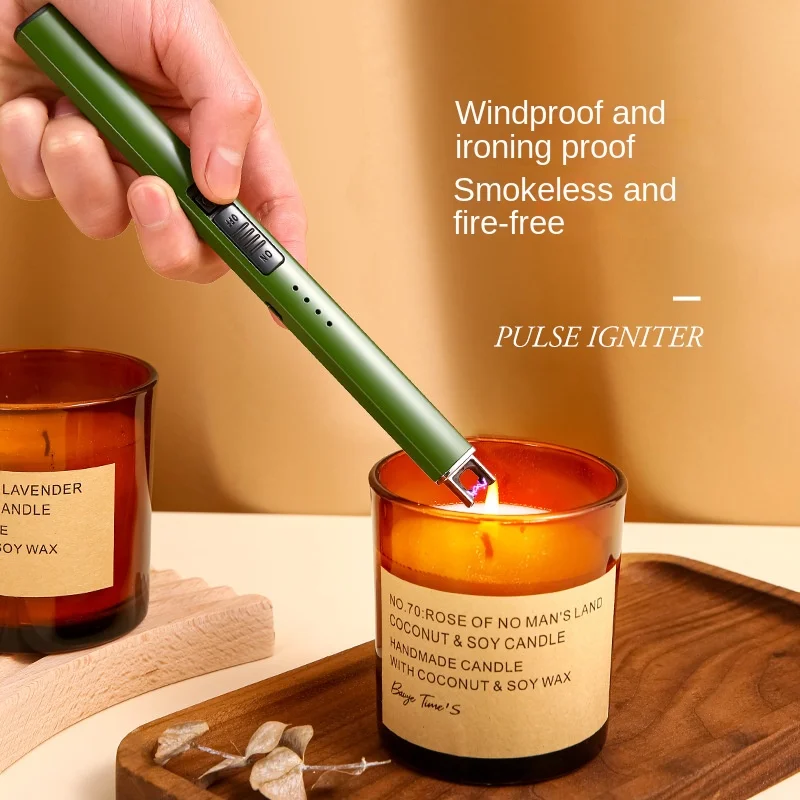 Aromatherapy Candle Igniter, Electronic Pulse Charging Gas Stove, Extended Ignition Stick, Long Handle Of Lighter
Aromatherapy Candle Igniter, Electronic Pulse Charging Gas Stove, Extended Ignition Stick, Long Handle Of Lighter