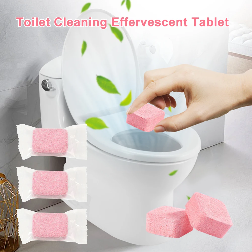 Toilet Cleaning Effervescent Tablet Remove Urine Stains Dirt Eliminate Odor Toilet Bowl Descaling Cleaner Toilet Cleaning Tool
Toilet Cleaning Effervescent Tablet Remove Urine Stains Dirt Eliminate Odor Toilet Bowl Descaling Cleaner Toilet Cleaning Tool