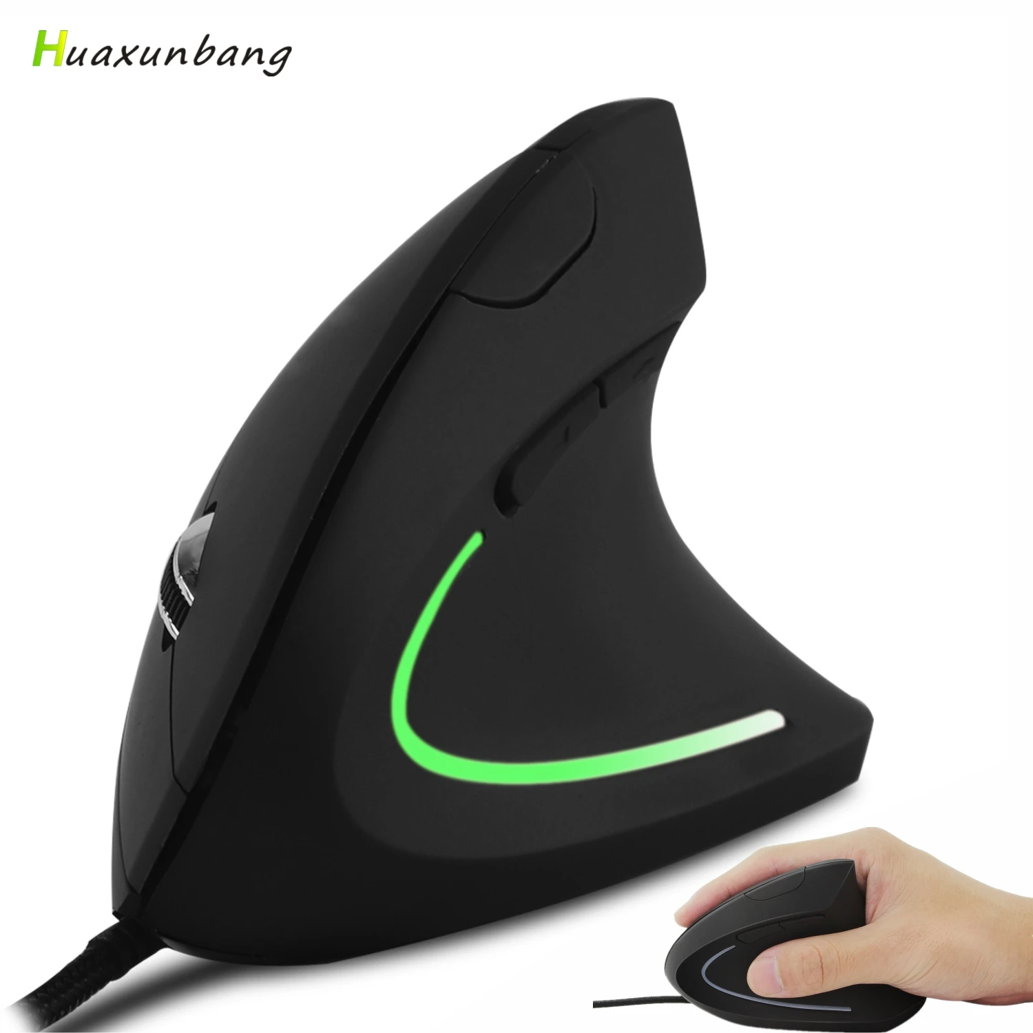 

Souris Gaming Mouse For Computer PC Vertical Ergonomic Gamer Mause For Laptop PS4 USB 3200 DPI 6 Button Optical Wired Game Mice