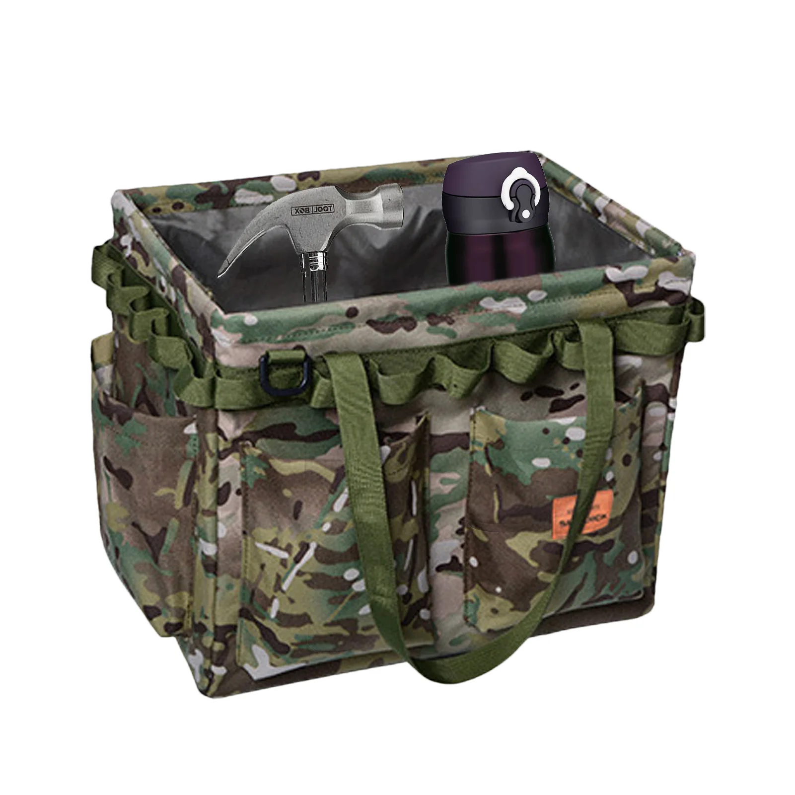 Folding Storage Open Box Wear-resistant Outdoor Large Bag Organizer Open-mouth Heavy-duty Multi-purpose Tool Bag For Carrying
Folding Storage Open Box Wear-resistant Outdoor Large Bag Organizer Open-mouth Heavy-duty Multi-purpose Tool Bag For Carrying