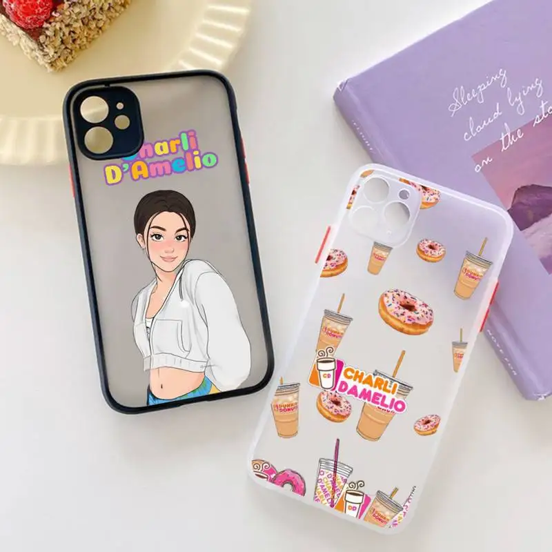 charli damelio famous star Phone Case matte transparent For iphone 7 8 11 12 13 plus mini x xs xr pro max cover
charli damelio famous star Phone Case matte transparent For iphone 7 8 11 12 13 plus mini x xs xr pro max cover