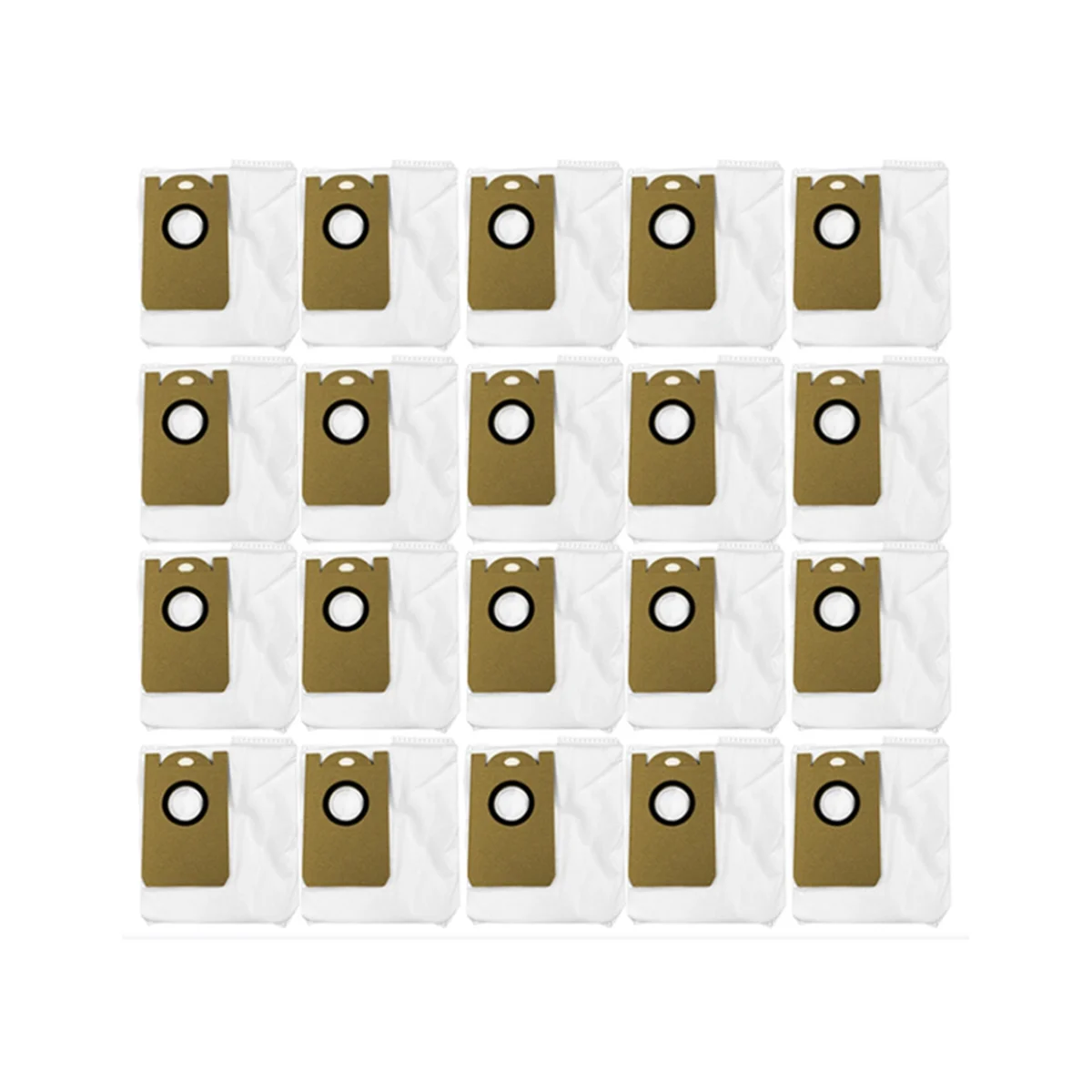 20Pcs Dust Bag for W2 Robot Vacuum Cleaner Rubbish Bag Replacement Spare Parts Accessory
20Pcs Dust Bag for W2 Robot Vacuum Cleaner Rubbish Bag Replacement Spare Parts Accessory