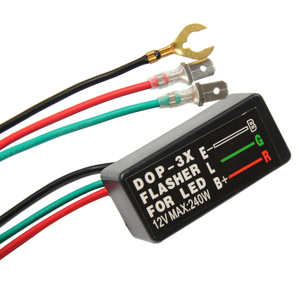 Universal Car Motorcycle LED Halogen Turn Signal Light Flasher Relay Blinker 3 Pin12V LED Light Flasher Motorcycle Accessories
Universal Car Motorcycle LED Halogen Turn Signal Light Flasher Relay Blinker 3 Pin12V LED Light Flasher Motorcycle Accessories