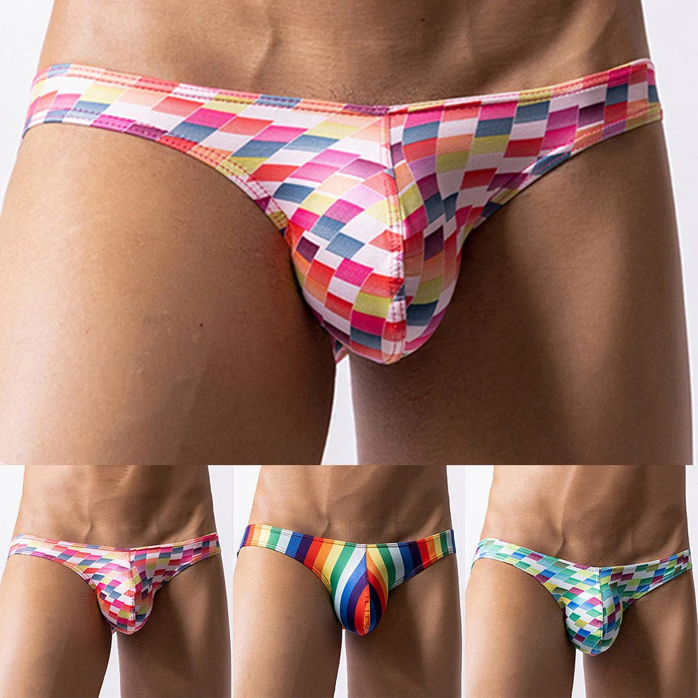 Hot Colorful Underwear Mens Sexy Breath Convex Pouch Panties Printed Low Waist Briefs Male Erotic Lingerie Butt Lift Underpants
Hot Colorful Underwear Mens Sexy Breath Convex Pouch Panties Printed Low Waist Briefs Male Erotic Lingerie Butt Lift Underpants