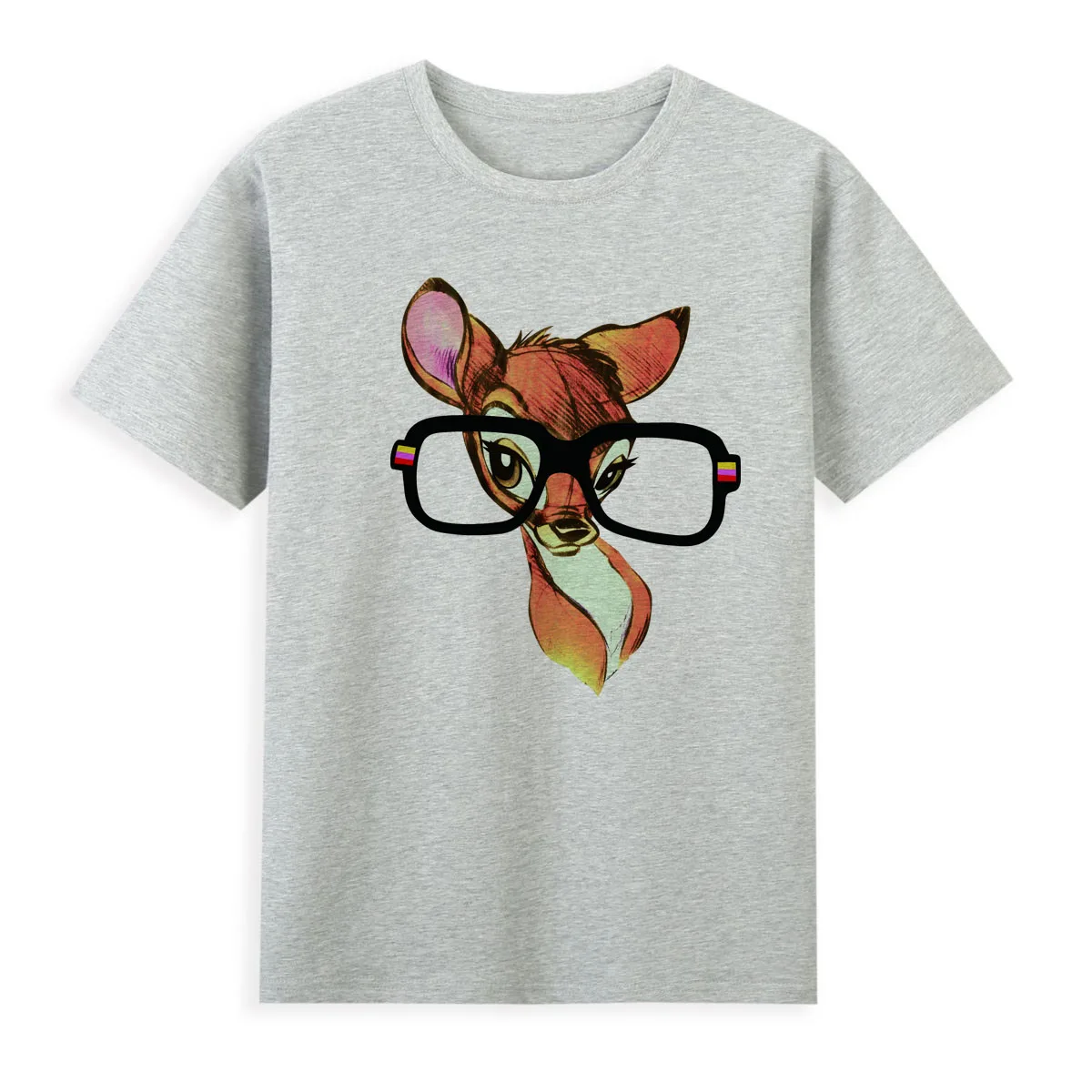Fox Big Glasses Cute T-shirt Summer Short Sleeve Casual Tees Cheap Women's Clothing Female Top A098
Fox Big Glasses Cute T-shirt Summer Short Sleeve Casual Tees Cheap Women's Clothing Female Top A098