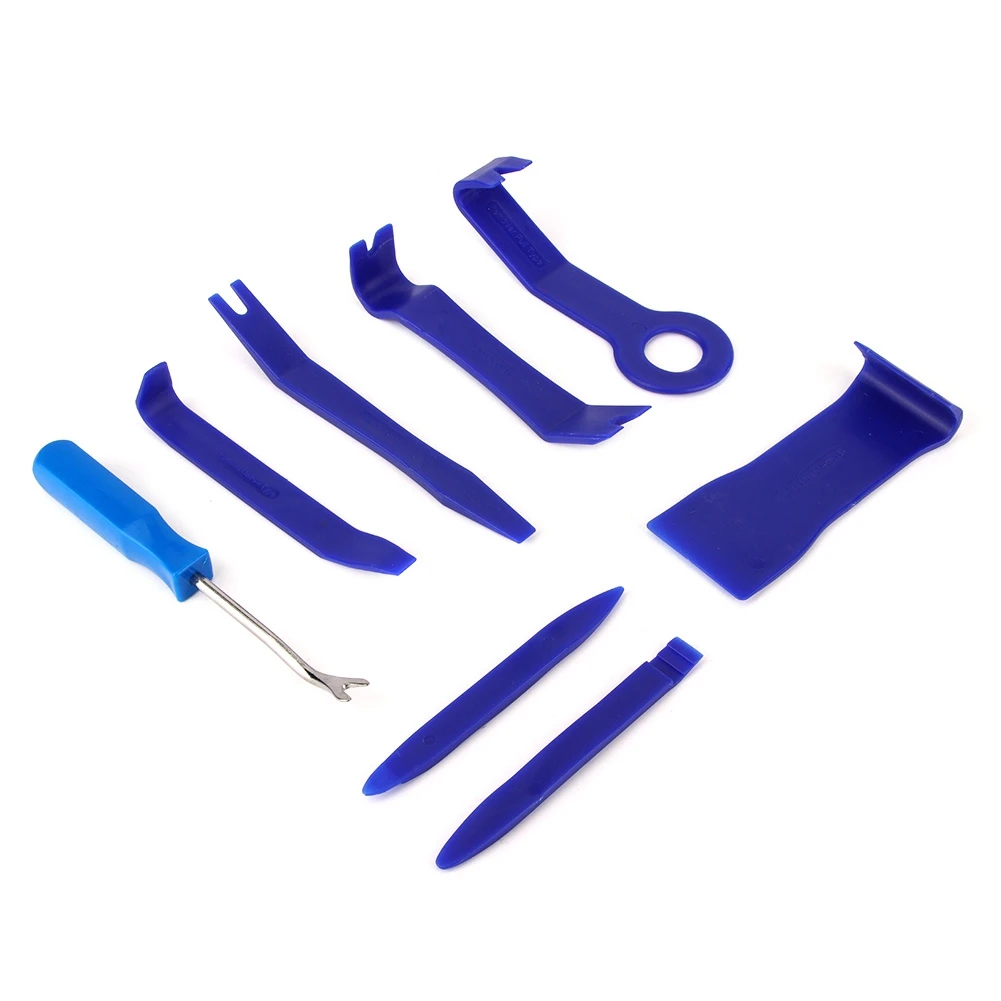 8pcs Car Interior Trim Disassembly Pry 6in Audio Navigation Removal Repair Tool KitBlue
8pcs Car Interior Trim Disassembly Pry 6in Audio Navigation Removal Repair Tool KitBlue