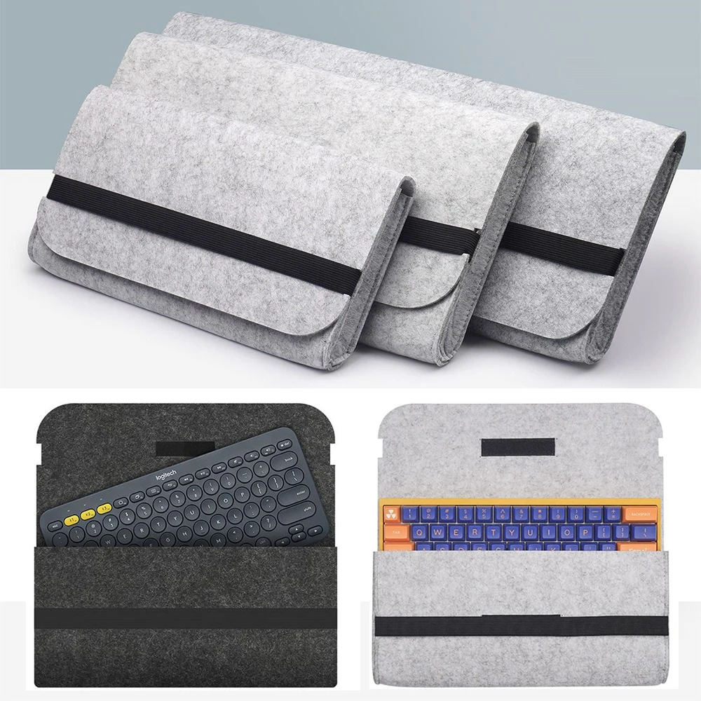 New 60/ 87/104 Keys Keyboard Bag Portable Dustproof Storage Bag Felt Bag Keyboard Carrying Case Computer Protective Cover
New 60/ 87/104 Keys Keyboard Bag Portable Dustproof Storage Bag Felt Bag Keyboard Carrying Case Computer Protective Cover