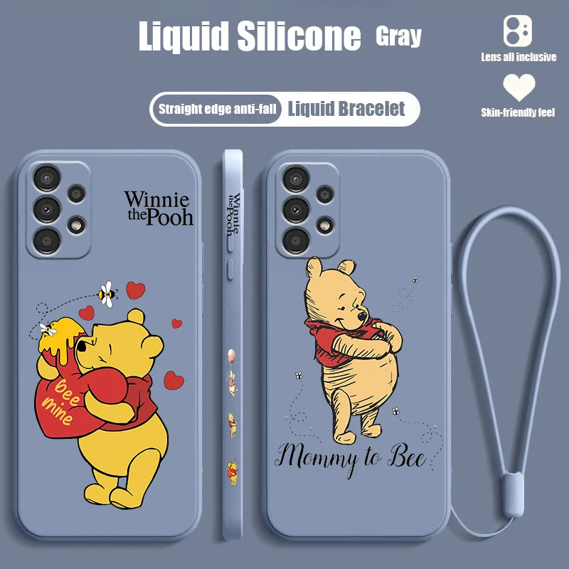 Winnie the Pooh Phone Case For OPPO F21 F9 F7 F5 Find X5 X3 X2 Neo A16S A5 2020 Pro Lite Liquid Left Rope Cover
Winnie the Pooh Phone Case For OPPO F21 F9 F7 F5 Find X5 X3 X2 Neo A16S A5 2020 Pro Lite Liquid Left Rope Cover