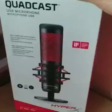 Hyper X Quadcast microphone live Sound wave gaming USB drive-free broadcast host computer microphone
Hyper X Quadcast microphone live Sound wave gaming USB drive-free broadcast host computer microphone
