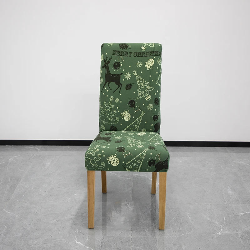 Plain Printed Washable Christmas Halloween Universal Chair Decoration Polyester Spandex Christmas Chair Cover
Plain Printed Washable Christmas Halloween Universal Chair Decoration Polyester Spandex Christmas Chair Cover