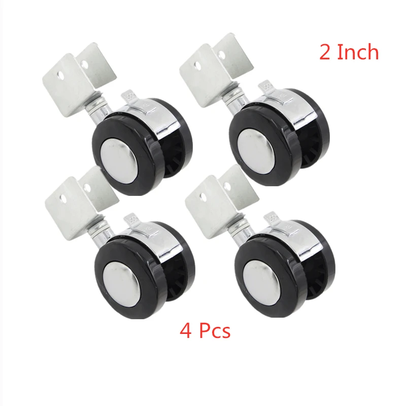 4 Pcs/Lot 2 Inch Baby Bed Caster Universal Wheel Accessories Plywood With Brake Package
4 Pcs/Lot 2 Inch Baby Bed Caster Universal Wheel Accessories Plywood With Brake Package
