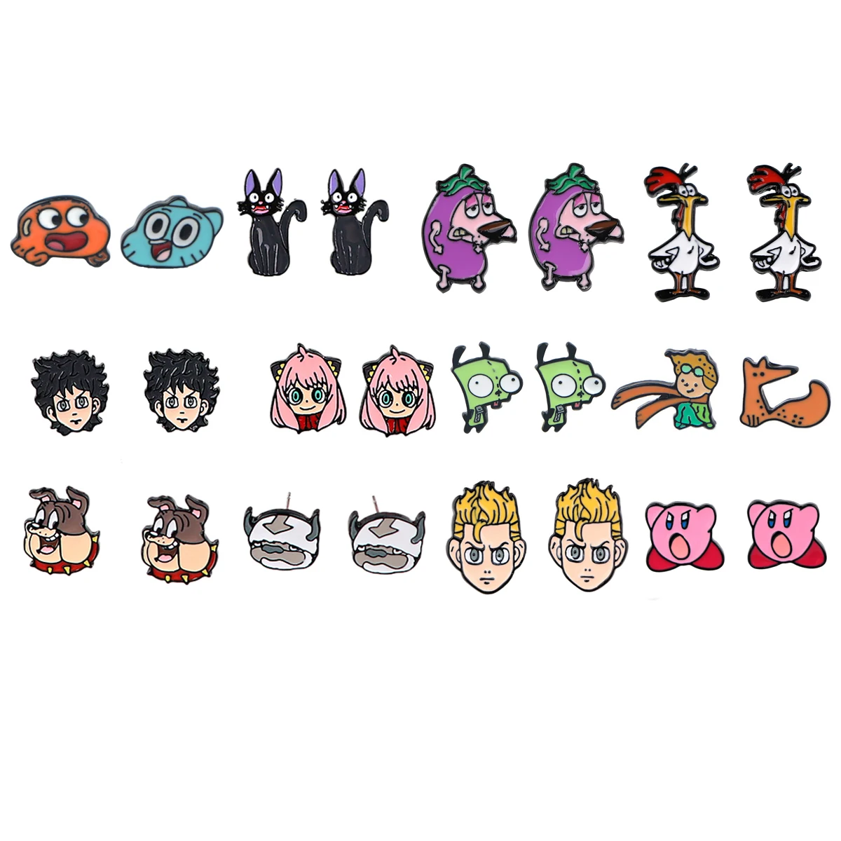 K1095 Alien Cartoon Anime Ear Stud Earrings For Womens kids Enamel pierce Earrings Jewelry Gifts for Girls
K1095 Alien Cartoon Anime Ear Stud Earrings For Womens kids Enamel pierce Earrings Jewelry Gifts for Girls