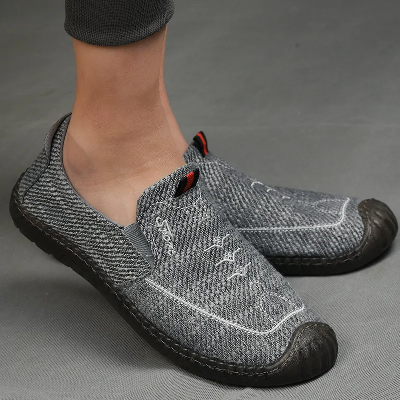 Summer Cotton Linen Slip On Breathable Sandals Cloth Shoes Men Hand-Woven Non-Slip Casual Breathable Casual Shoes
Summer Cotton Linen Slip On Breathable Sandals Cloth Shoes Men Hand-Woven Non-Slip Casual Breathable Casual Shoes