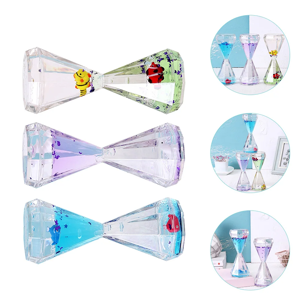3Pcs Decorative Oil Hourglass Animals Liquid Timer Oil Dropping Hourglass (Random Style)
3Pcs Decorative Oil Hourglass Animals Liquid Timer Oil Dropping Hourglass (Random Style)
