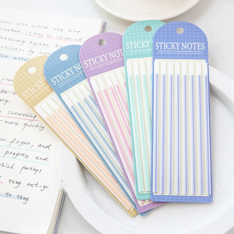 Macaron Pad Color Memo Office 160 Stickers Index 1pcs Strips Sticky Notes Fluorescent Sheets
Macaron Pad Color Memo Office 160 Stickers Index 1pcs Strips Sticky Notes Fluorescent Sheets