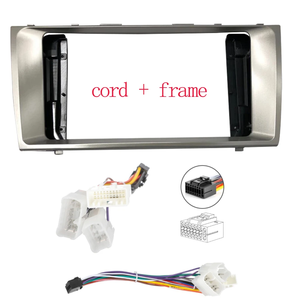 2 Din 9-дюймовая Высококачественная установка автомобильного Радио DVD GPS Mp5 пластиковая панель Fascia рамка для Toyota Camry 2006-2011 комплект крепления дл...
2 Din 9-дюймовая Высококачественная установка автомобильного Радио DVD GPS Mp5 пластиковая панель Fascia рамка для Toyota Camry 2006-2011 комплект крепления дл...
